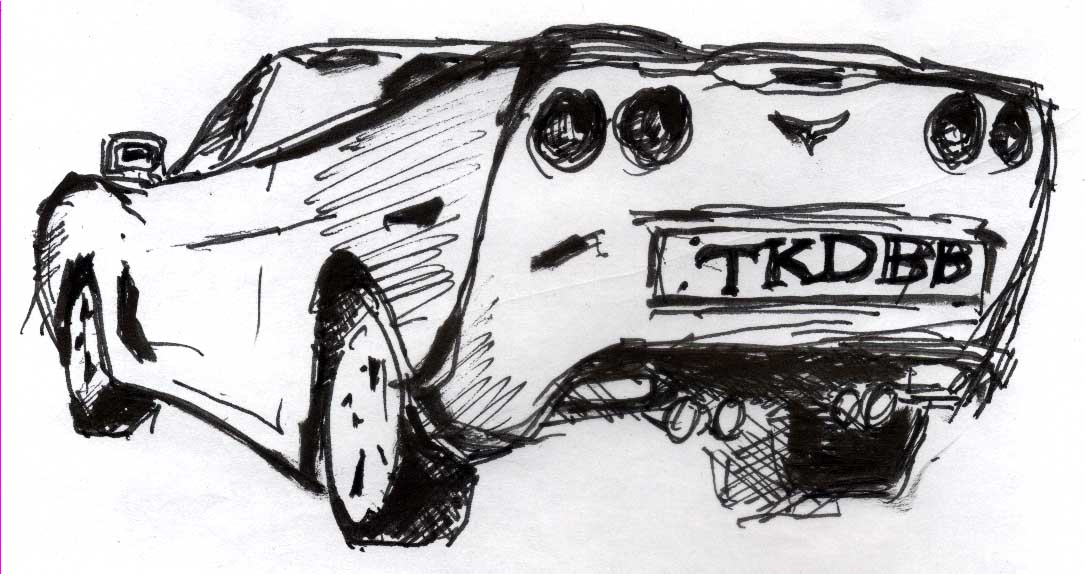 Takashi Ito Artwork Corvette